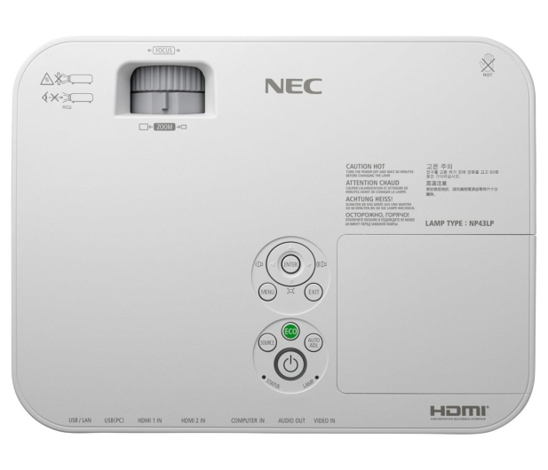 NEC PJ ME301X XGA 3000AL 12000:1 60004230 - 366068 - zdjęcie 3
